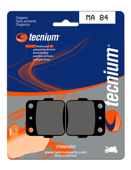 Plaquettes de frein TECNIUM 084 MA