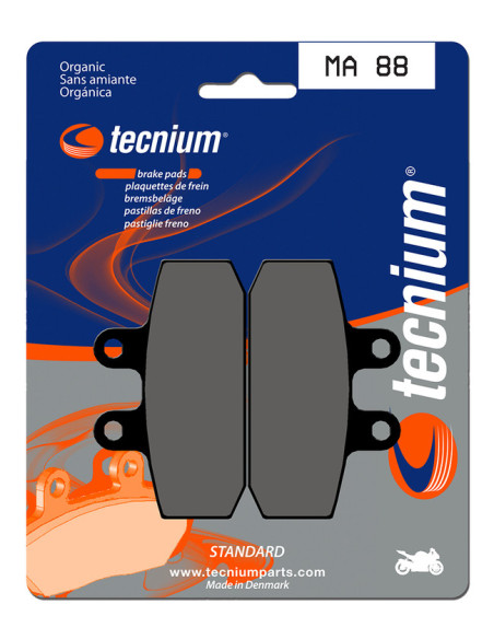 Plaquettes de frein TECNIUM 88 MA
