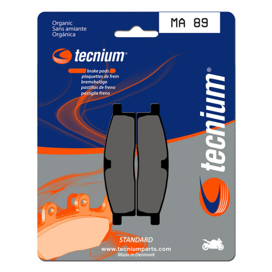 Plaquettes de frein TECNIUM 089 MA