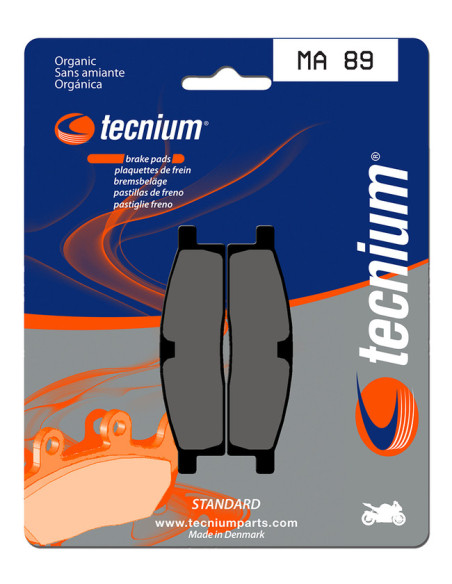 Plaquettes de frein TECNIUM 089 MA