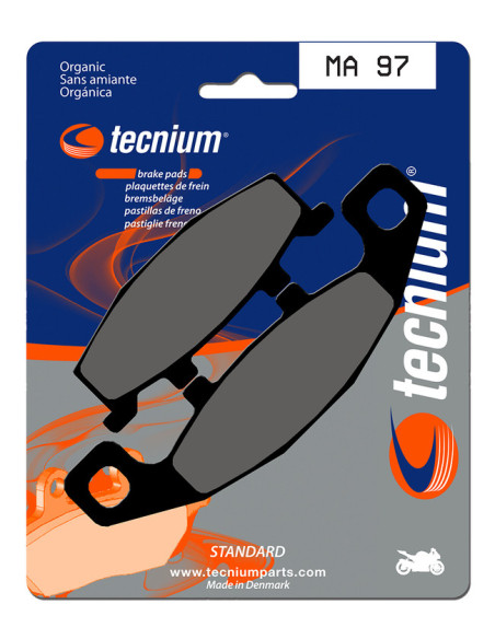 Plaquettes de frein TECNIUM 097 MA