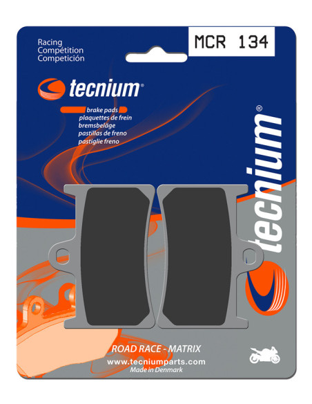 Plaquettes de frein TECNIUM 134 MCR