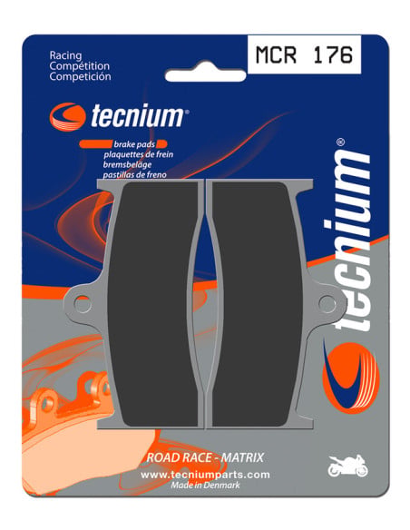 Plaquettes de frein TECNIUM 176 MCR