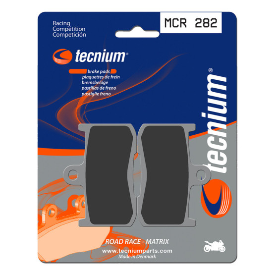 Plaquettes de frein TECNIUM 282 MCR