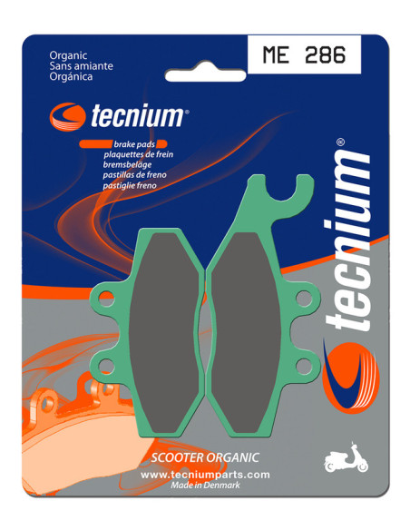Plaquettes de frein TECNIUM 286 ME