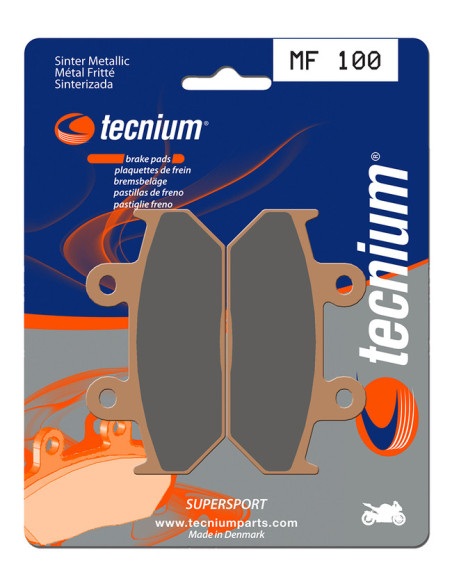 Plaquettes de frein TECNIUM 100 MF