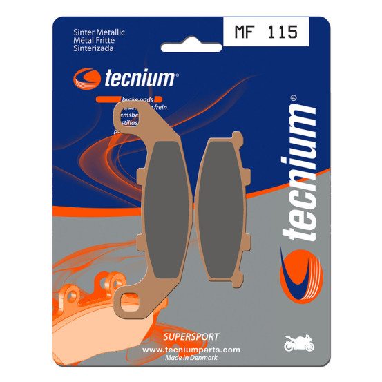 Plaquettes de frein TECNIUM 115 MF