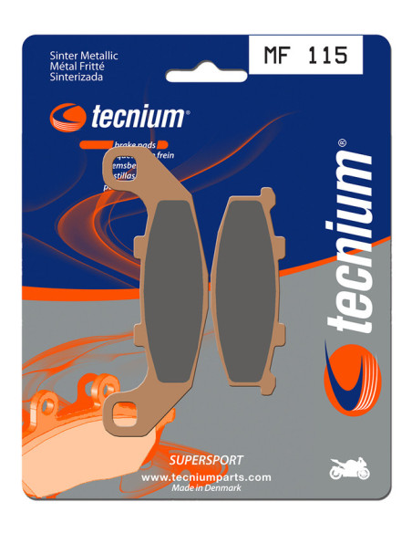 Plaquettes de frein TECNIUM 115 MF