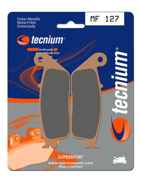 Plaquettes de frein TECNIUM 127 MF