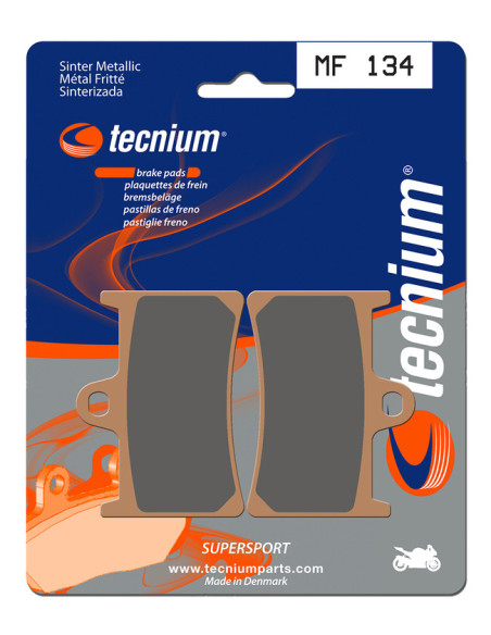 Plaquettes de frein TECNIUM 134 MF