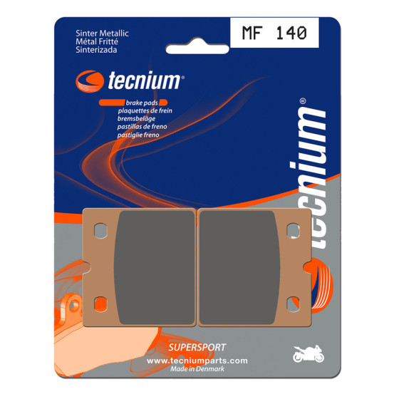 Plaquettes de frein TECNIUM 140 MF