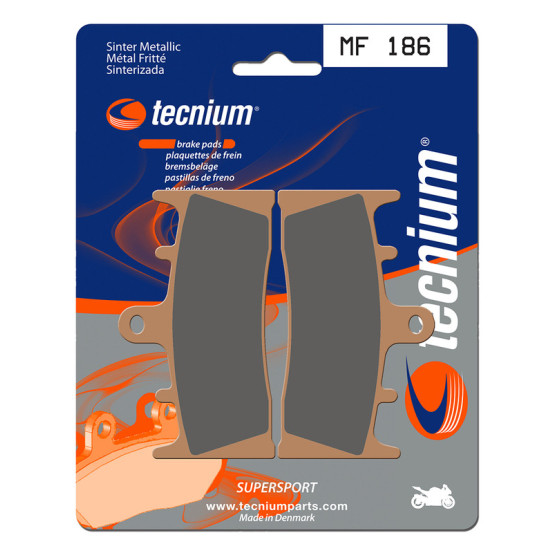 Plaquettes de frein TECNIUM 186 MF