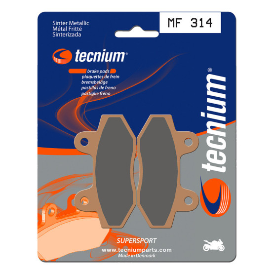 Plaquettes de frein TECNIUM 314 MF