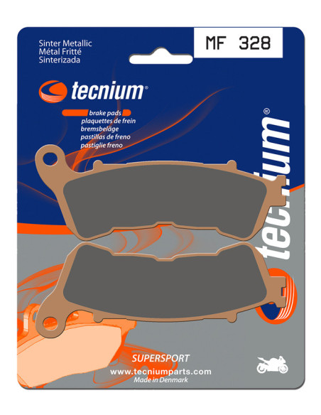 Plaquettes de frein TECNIUM 328 MF