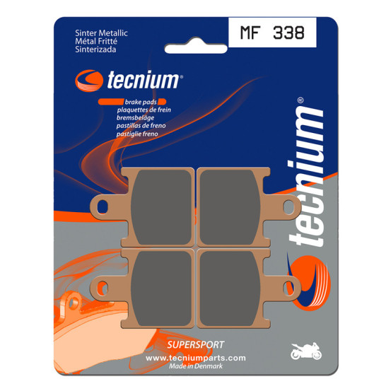 Plaquettes de frein TECNIUM 338 MF