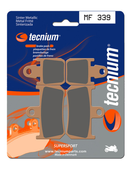 Plaquettes de frein TECNIUM 339 MF