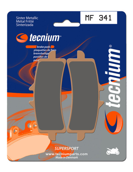 Plaquettes de frein TECNIUM 341 MF