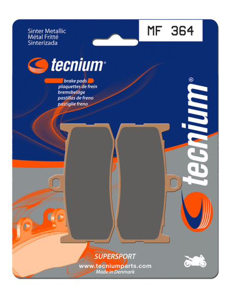 Plaquettes de frein TECNIUM 364 MF