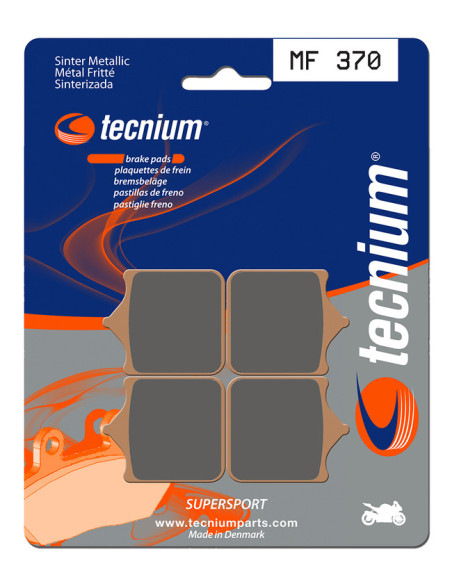 Plaquettes de frein TECNIUM 370 MF