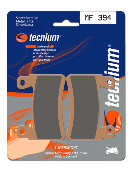 Plaquettes de frein TECNIUM 394 MF