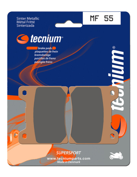 Plaquettes de frein TECNIUM 055 MF
