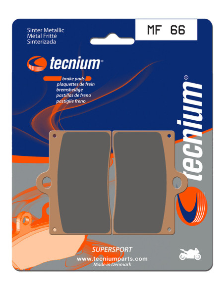 Plaquettes de frein TECNIUM 066 MF
