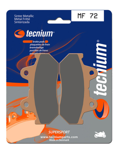 Plaquettes de frein TECNIUM 072 MF