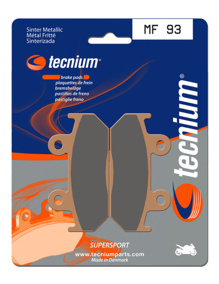 Plaquettes de frein TECNIUM 093 MF