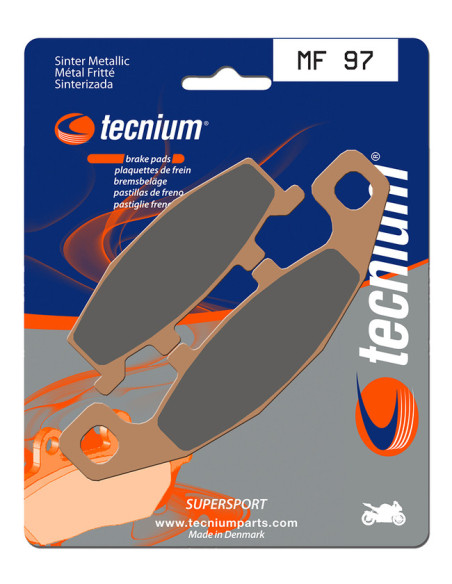 Plaquettes de frein TECNIUM 097 MF