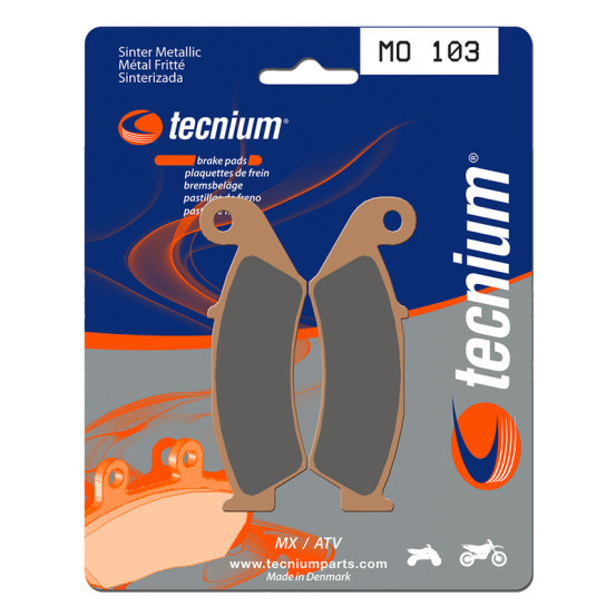 Plaquettes de frein TECNIUM 103 MO