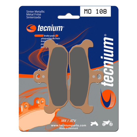 Plaquettes de frein TECNIUM 108 MO