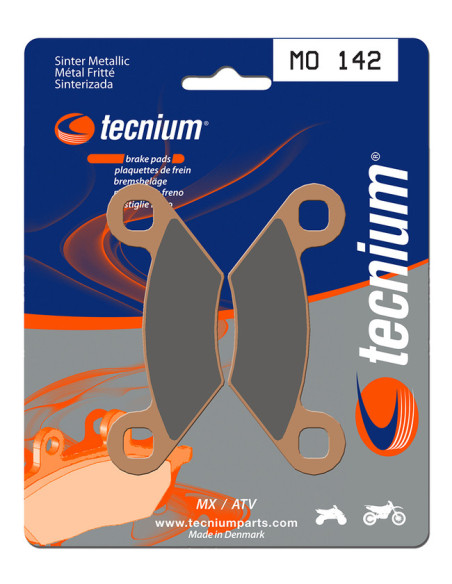 Plaquettes de frein TECNIUM 142 MO