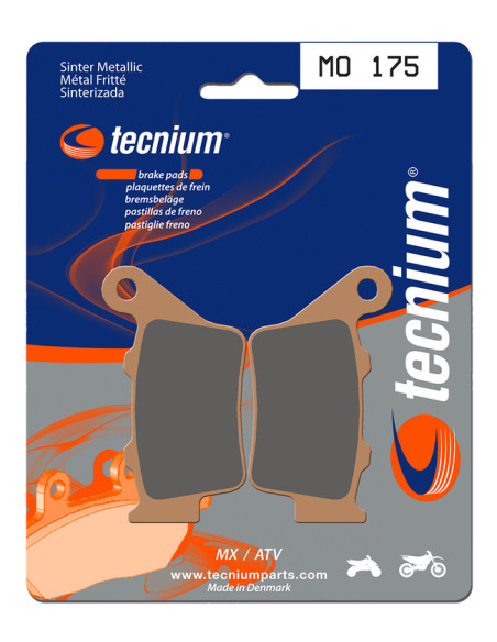 Plaquettes de frein TECNIUM 175 MO