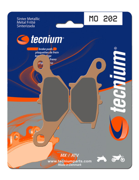 Plaquettes de frein TECNIUM 202 MO