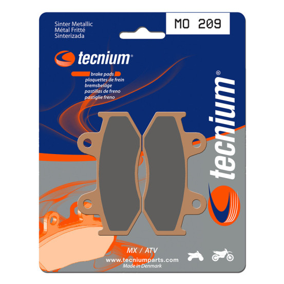 Plaquettes de frein TECNIUM 209 MO