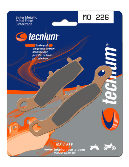 Plaquettes de frein TECNIUM 226 MO