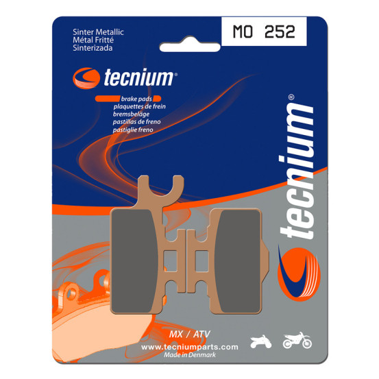 Plaquettes de frein TECNIUM 252 MO