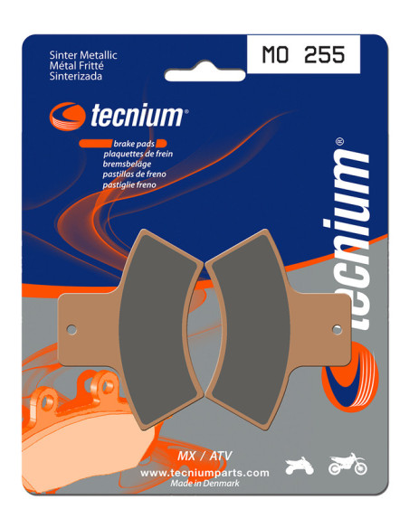 Plaquettes de frein TECNIUM 255 MO