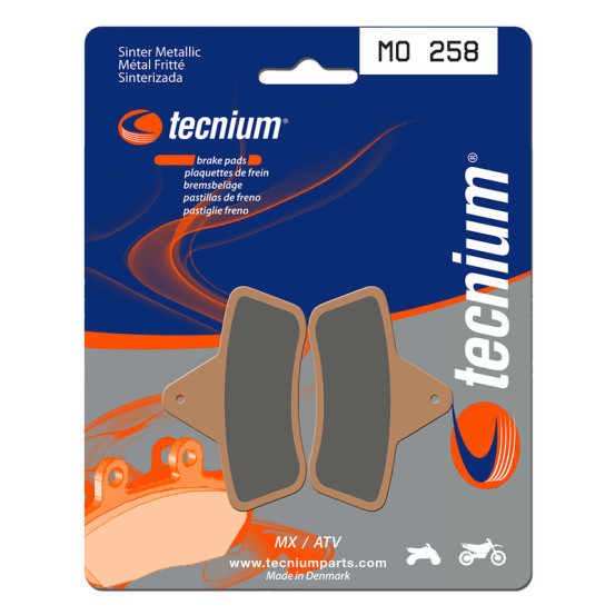 Plaquettes de frein TECNIUM 258 MO