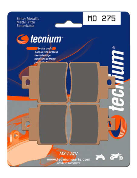 Plaquettes de frein TECNIUM 275 MO
