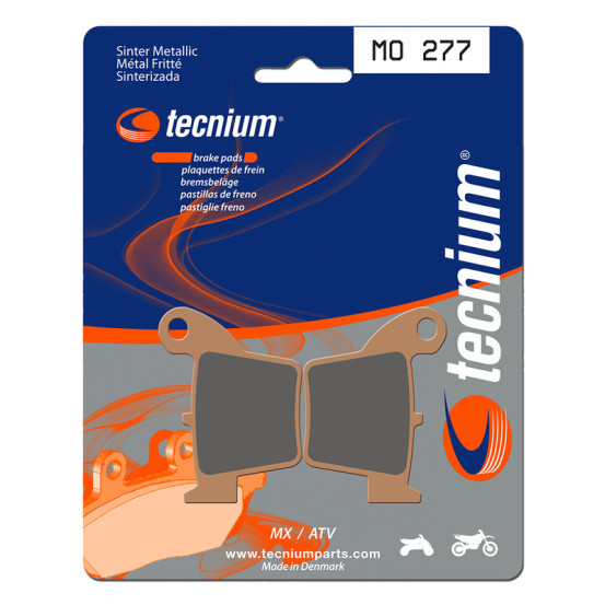 Plaquettes de frein TECNIUM 277 MO