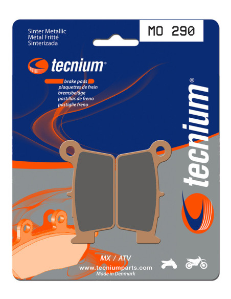 Plaquettes de frein TECNIUM 290 MO