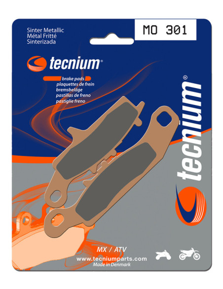 Plaquettes de frein TECNIUM 301 MO