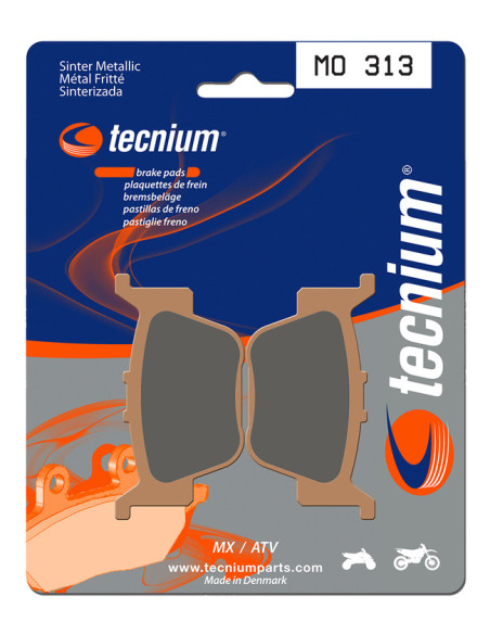 Plaquettes de frein TECNIUM 313 MO