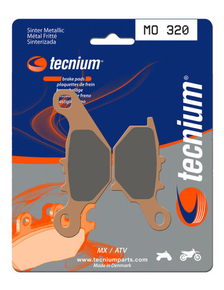 Plaquettes de frein TECNIUM 320 MO