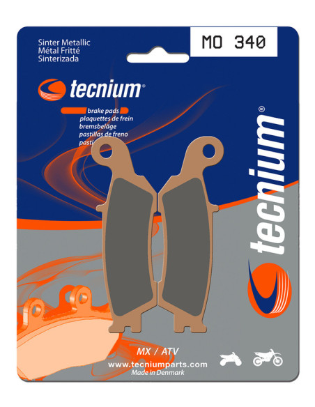 Plaquettes de frein TECNIUM 340 MO