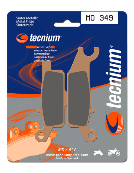 Plaquettes de frein TECNIUM 349 MO