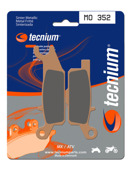 Plaquettes de frein TECNIUM 352 MO