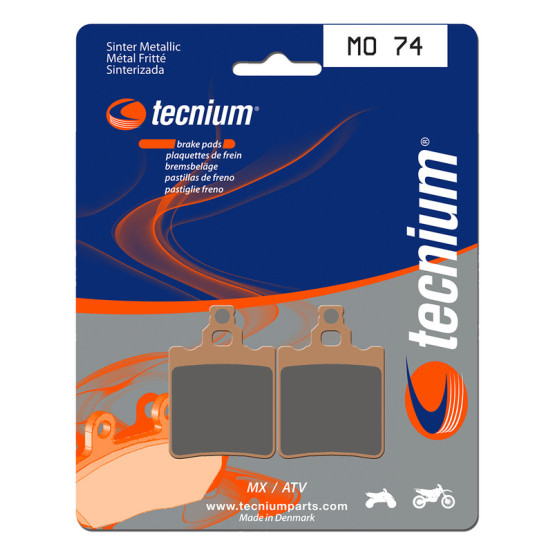 Plaquettes de frein TECNIUM 074 MO