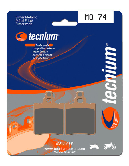 Plaquettes de frein TECNIUM 074 MO